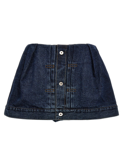 Denim shorts Bermuda, short