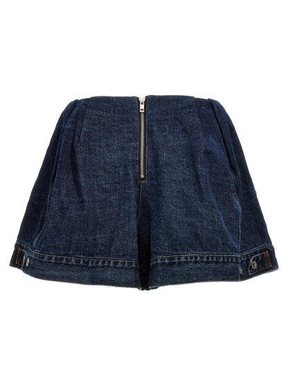 Denim shorts Bermuda, short