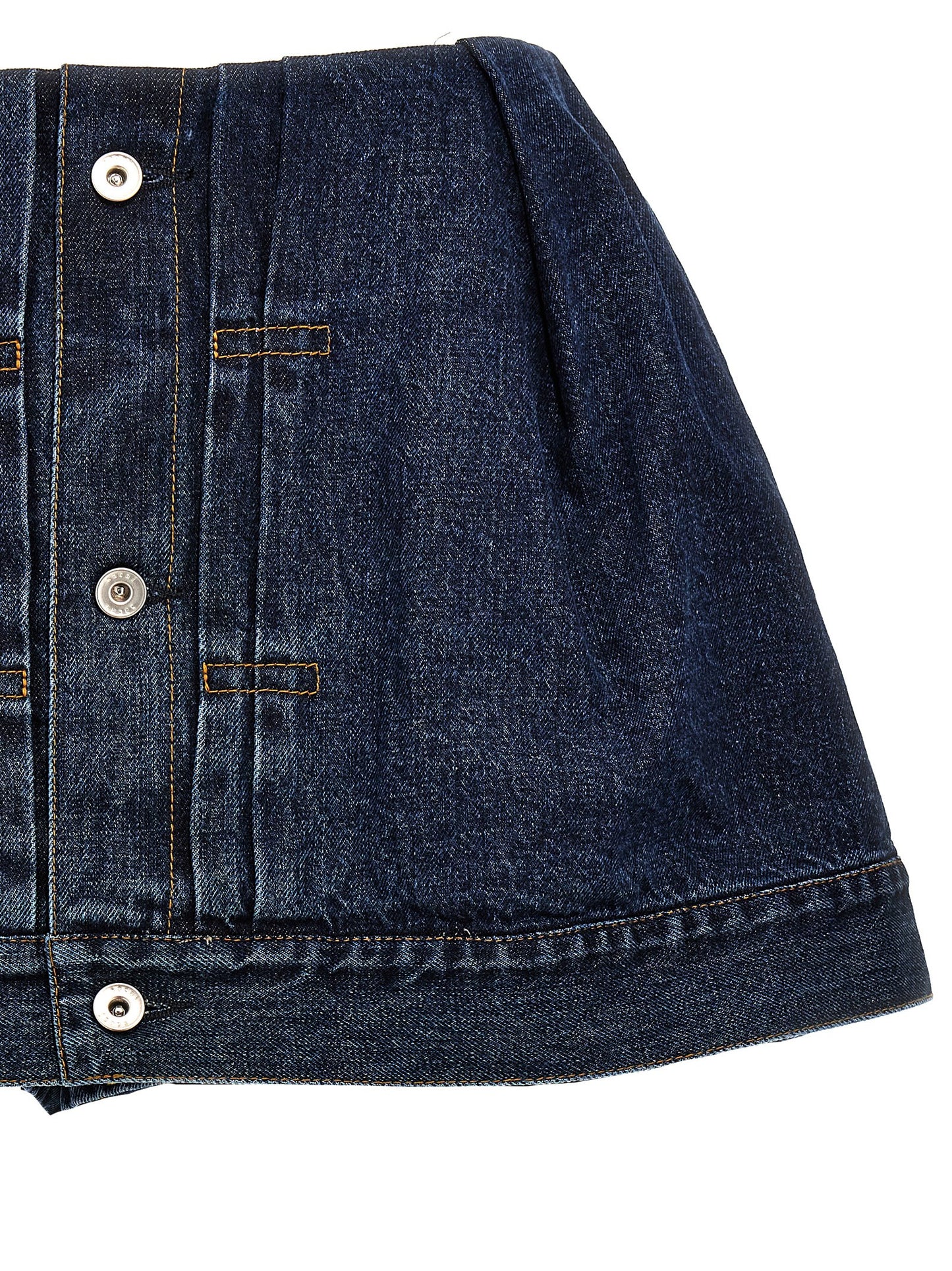 Denim shorts Bermuda, short