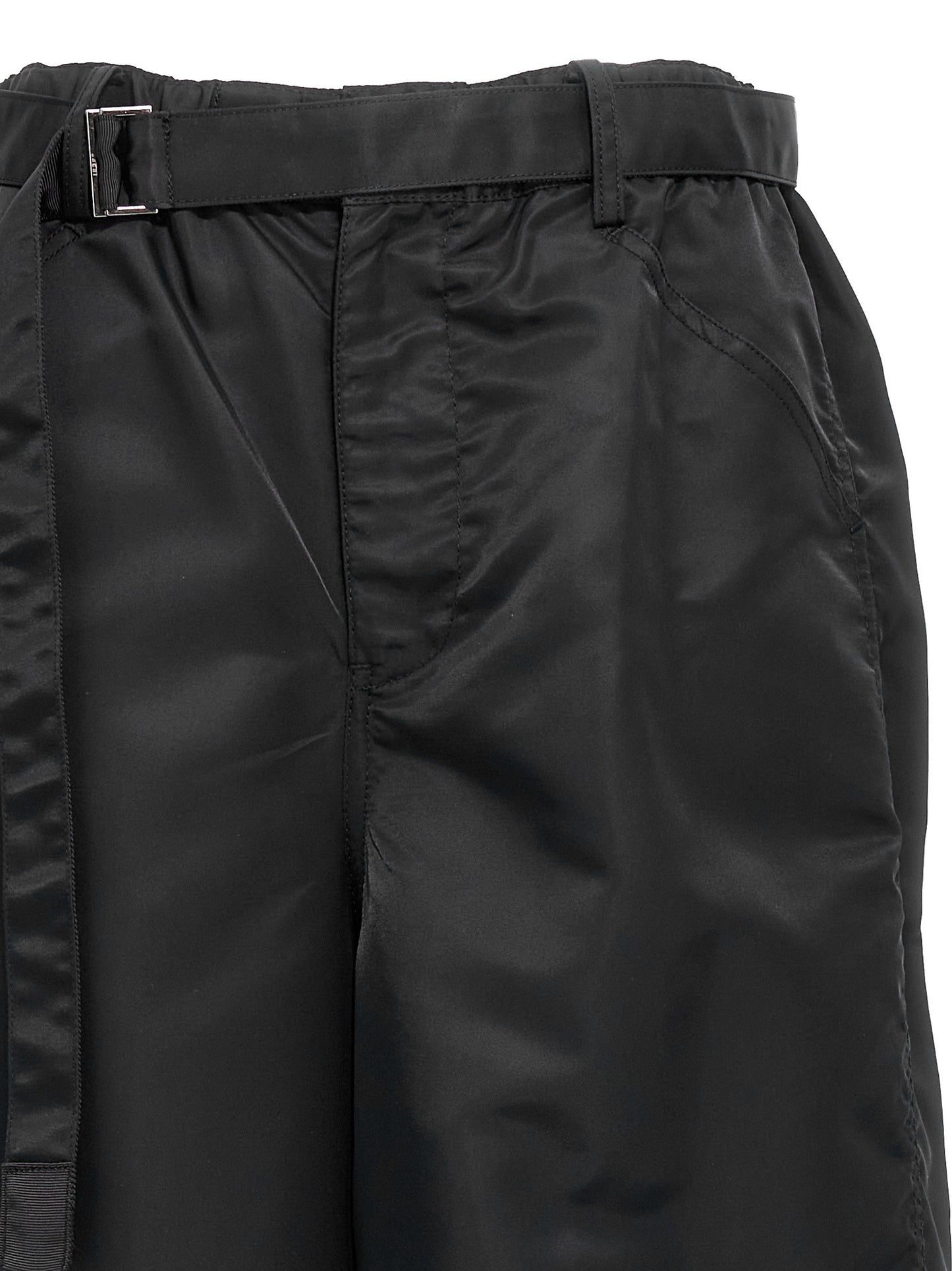 Nylon twill pants Pants