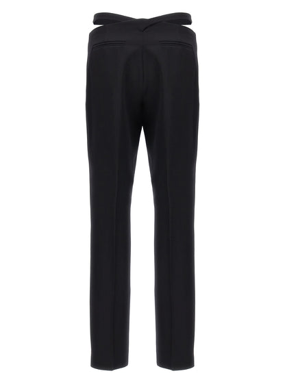 Belt detail trousers Pants
