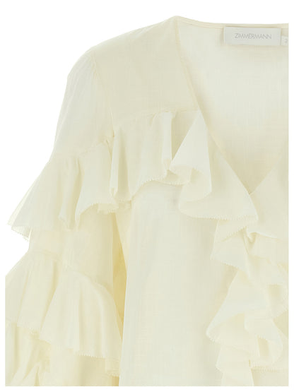 'Acacia Ruffle' blouse Shirt, blouse