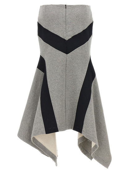 Asymmetrical long skirt Skirts