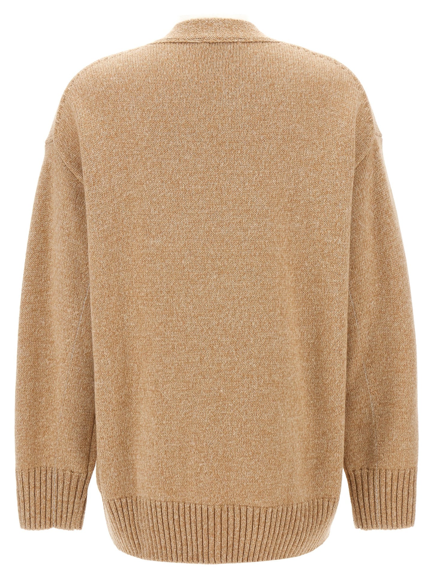 Logo button cardigan Sweater, cardigans