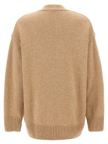Logo button cardigan Sweater, cardigans