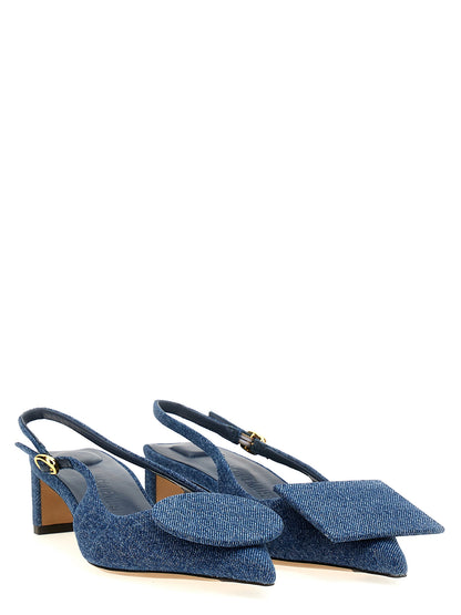 'Duelo B' slingback Pumps