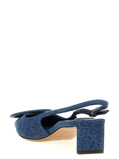'Duelo B' slingback Pumps