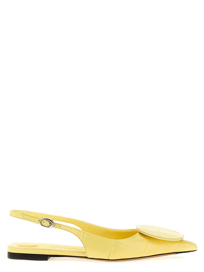 'Duelo P' slingback Flat shoes