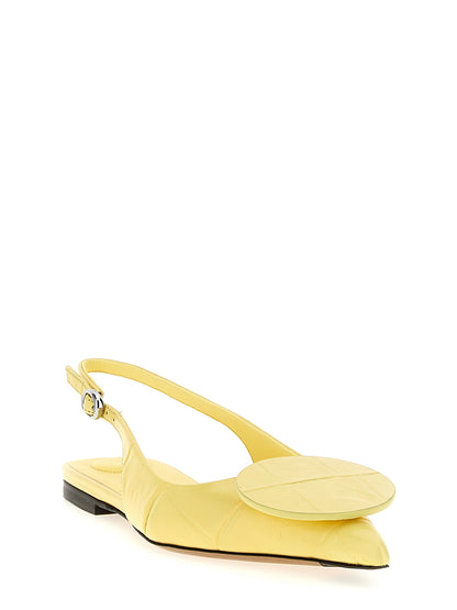 'Duelo P' slingback Flat shoes
