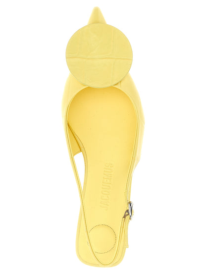 'Duelo P' slingback Flat shoes