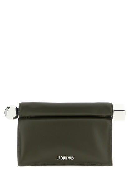 'La Pochette Rond Carré' clutch Clutch