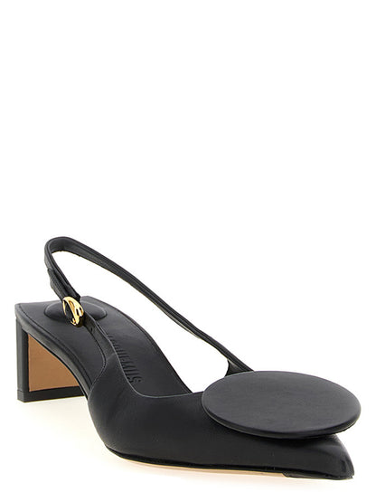 'Duelo B' slingback Pumps