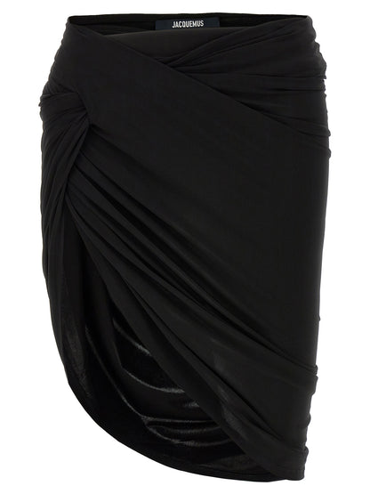 'La Mini Jupe Drapeado' skirt Skirts