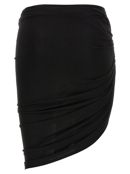 'La Mini Jupe Drapeado' skirt Skirts