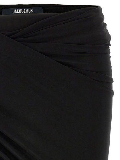 'La Mini Jupe Drapeado' skirt Skirts