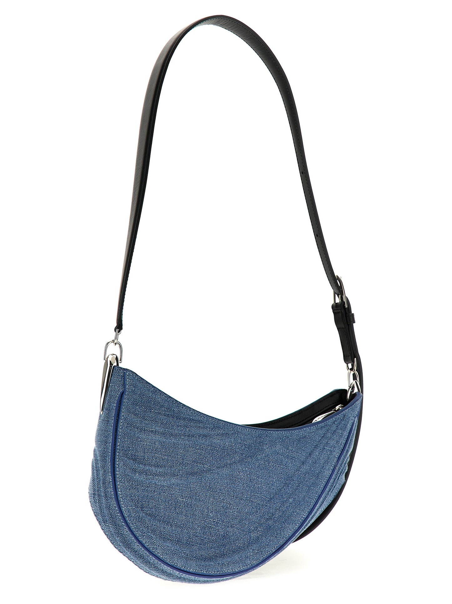 'medium denim spiral curve 01' shoulder bag Shoulder bags