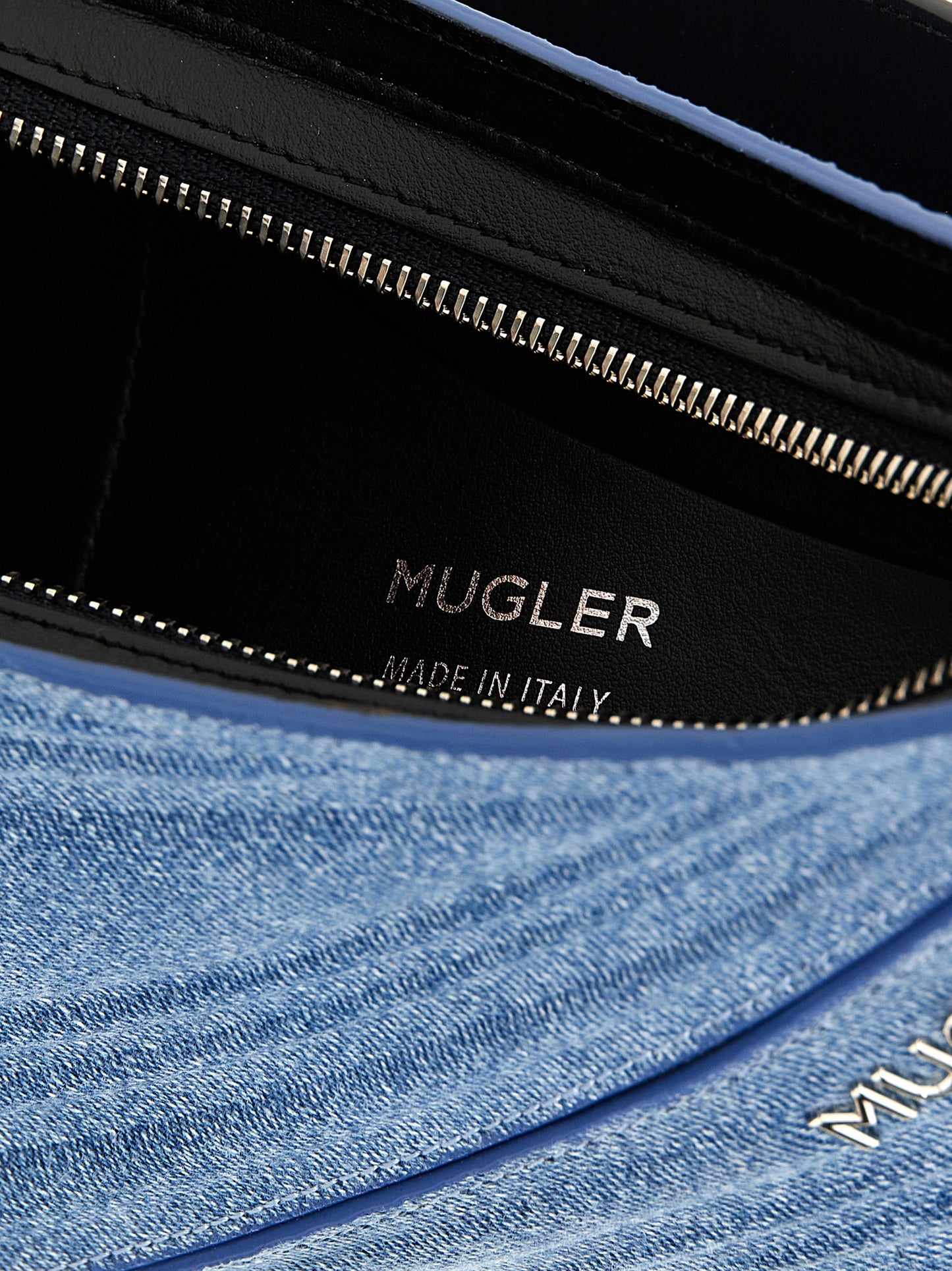 'medium denim spiral curve 01' shoulder bag Shoulder bags