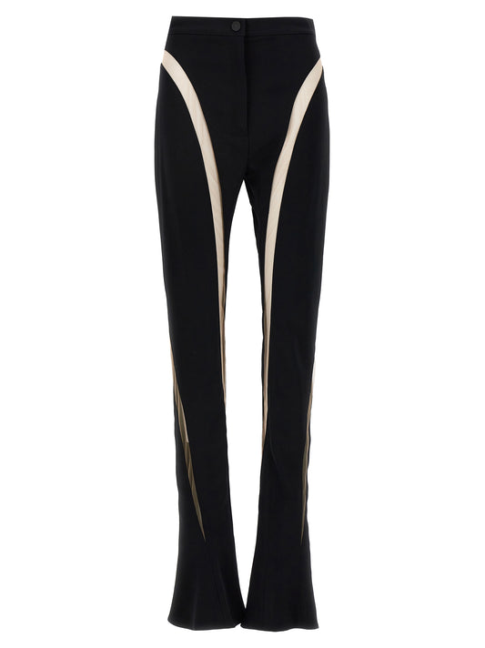 Mesh insert leggings Leggings