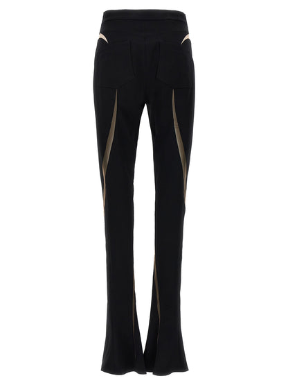 Mesh insert leggings Leggings