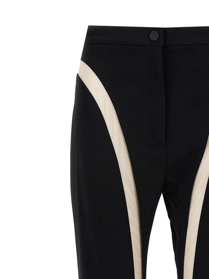 Mesh insert leggings Leggings
