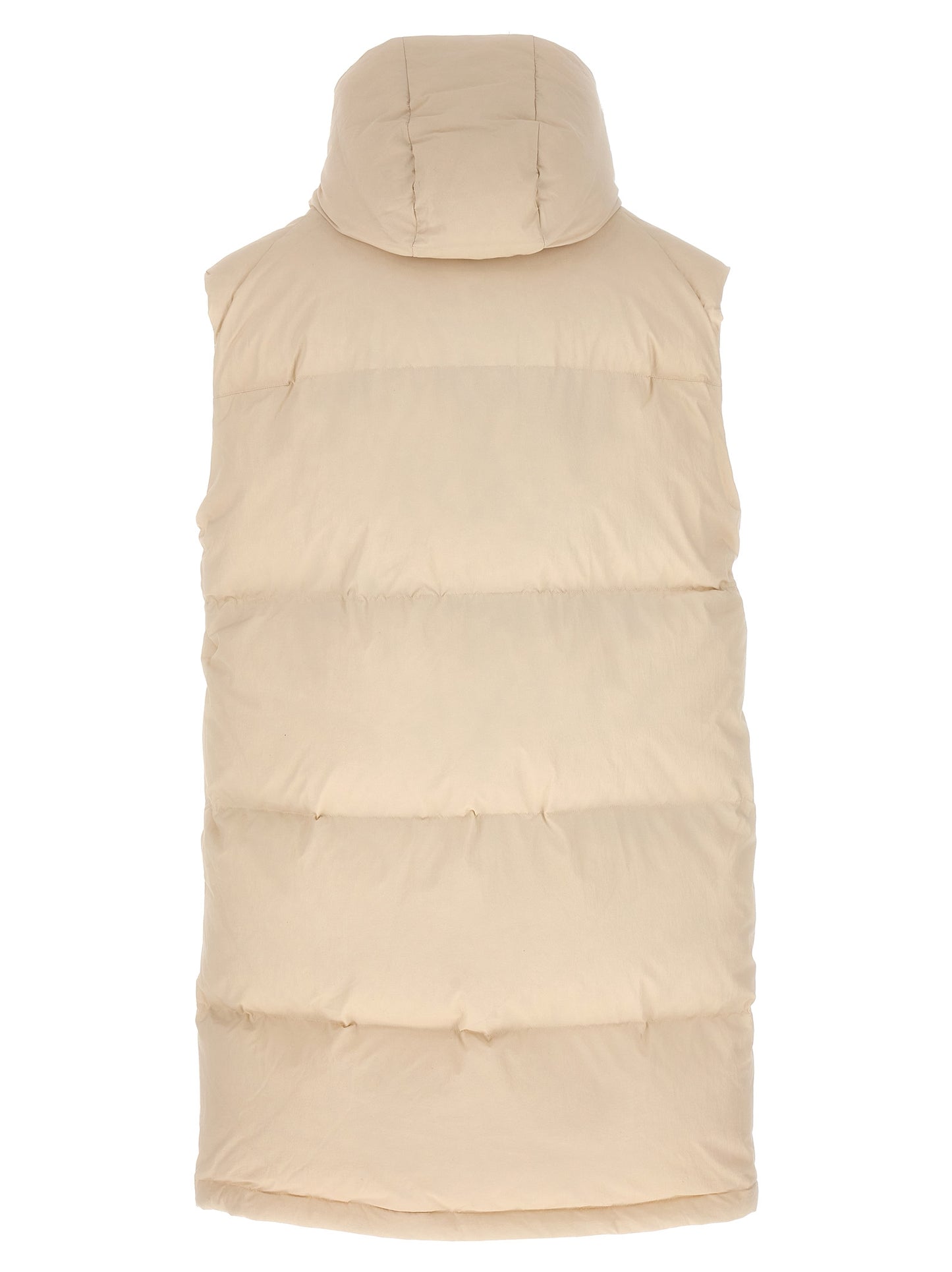 Long pile insert vest Gilet