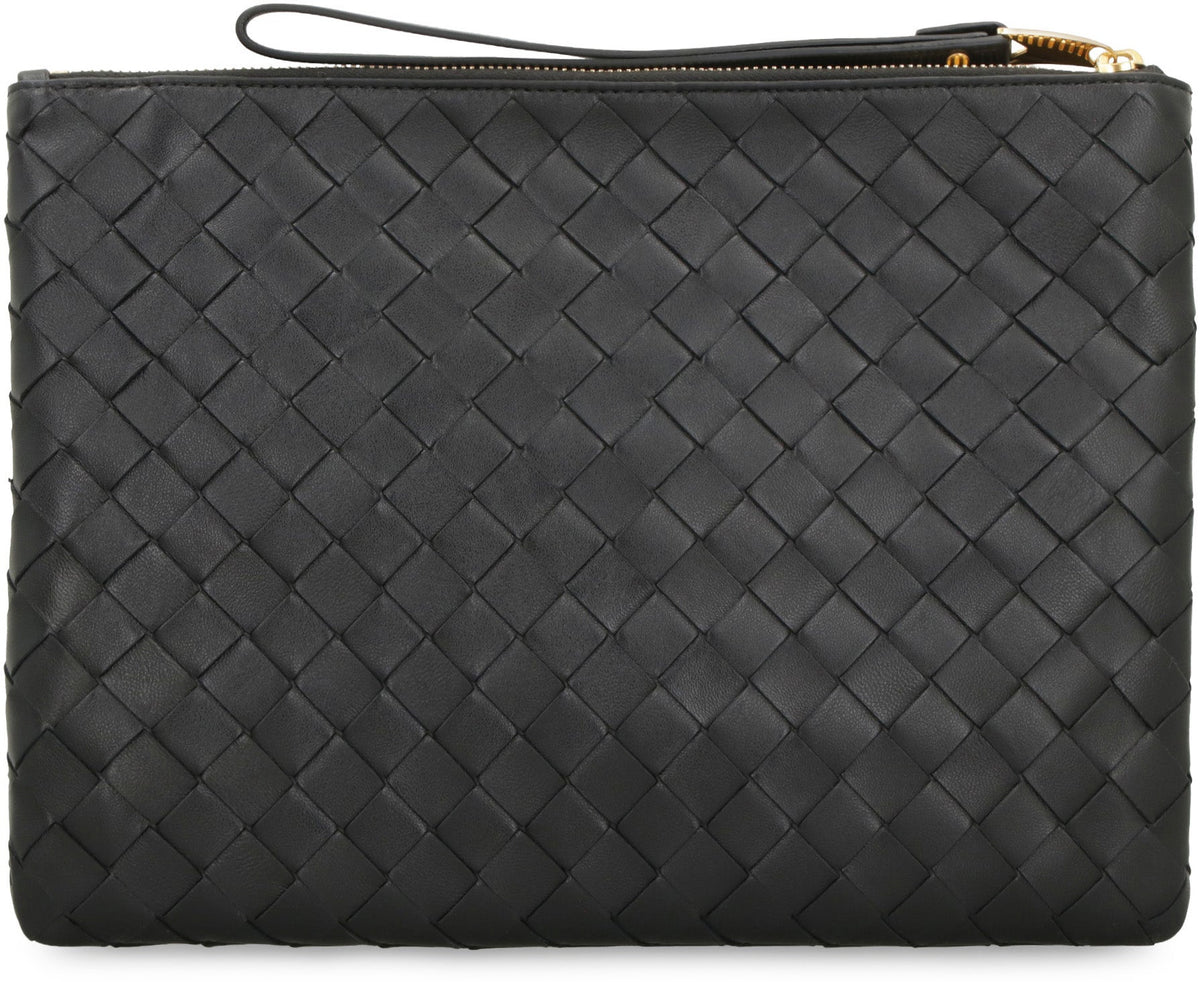 Leather flat pouch BAGS
