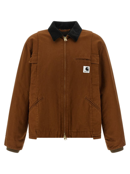 Sacai x Carhartt Wip capsule jacket Down jacket, Parka, Casual jackets
