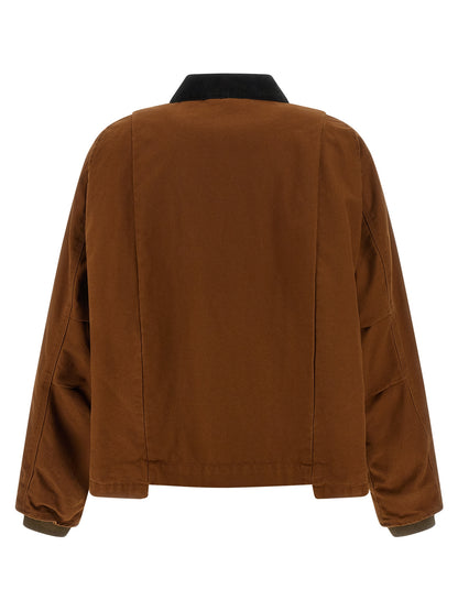 Sacai x Carhartt Wip capsule jacket Down jacket, Parka, Casual jackets