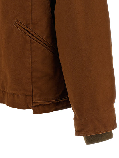 Sacai x Carhartt Wip capsule jacket Down jacket, Parka, Casual jackets