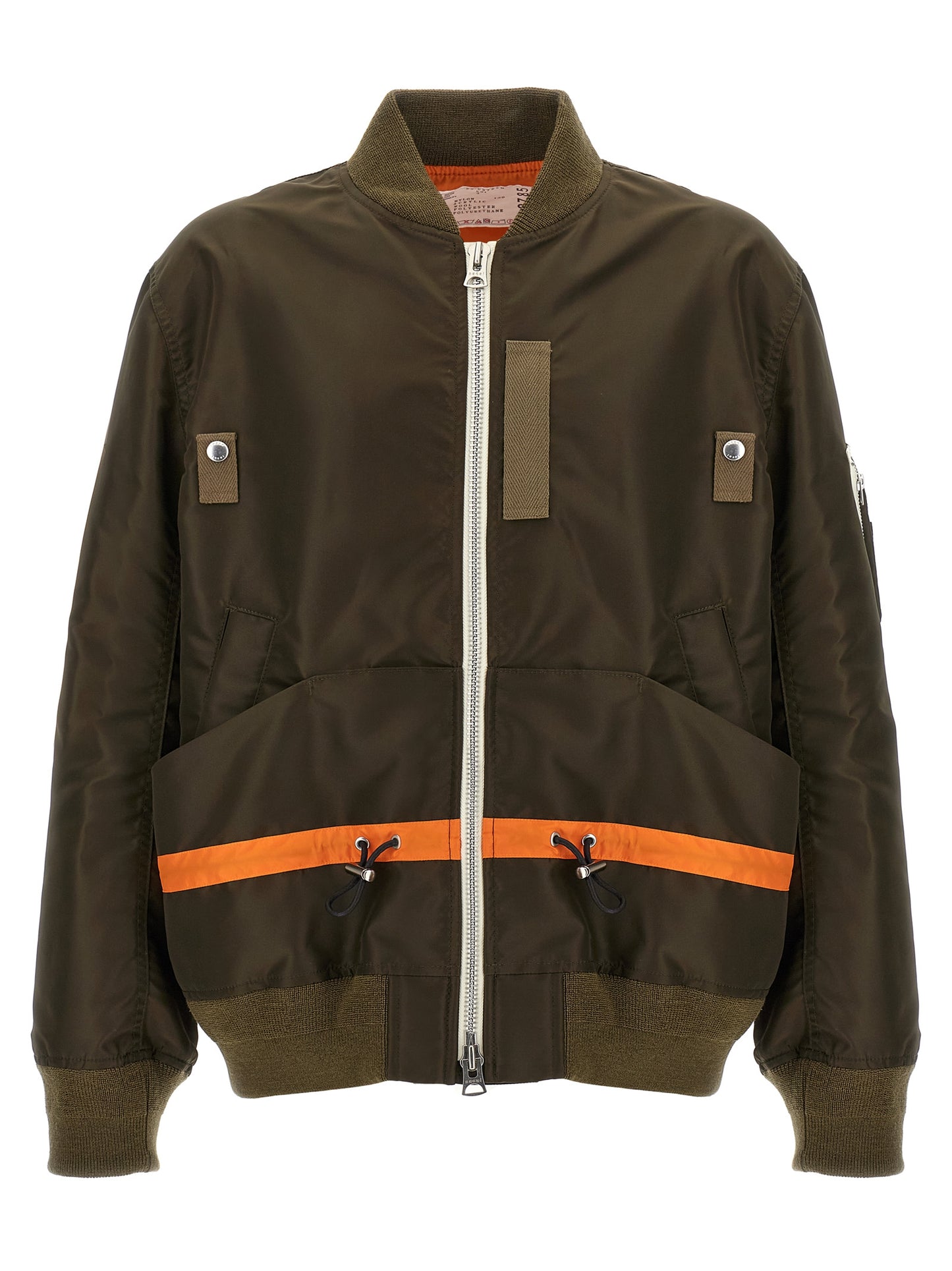 Twill nylon blouson Down jacket, Parka, Casual jackets