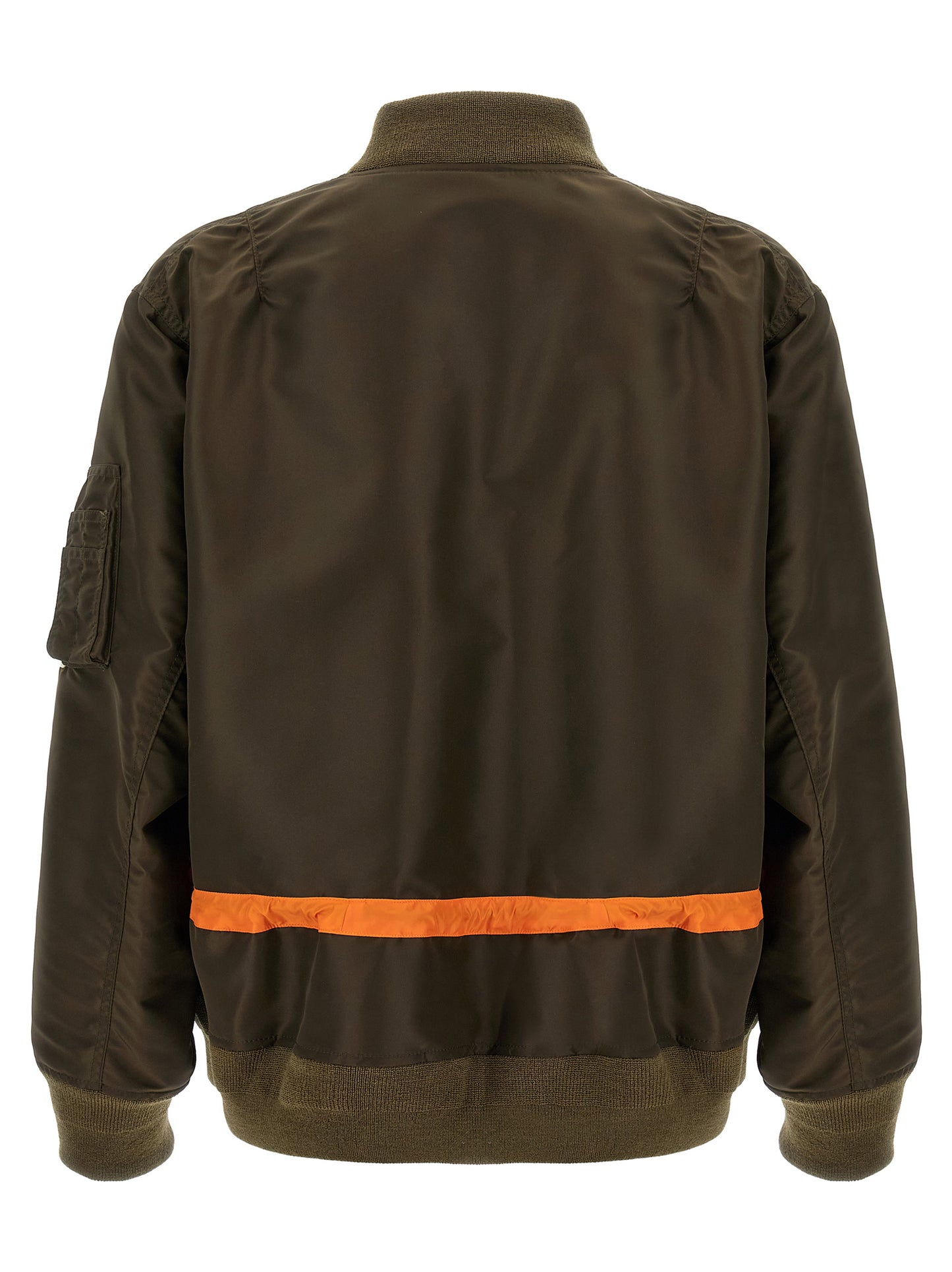 Twill nylon blouson Down jacket, Parka, Casual jackets