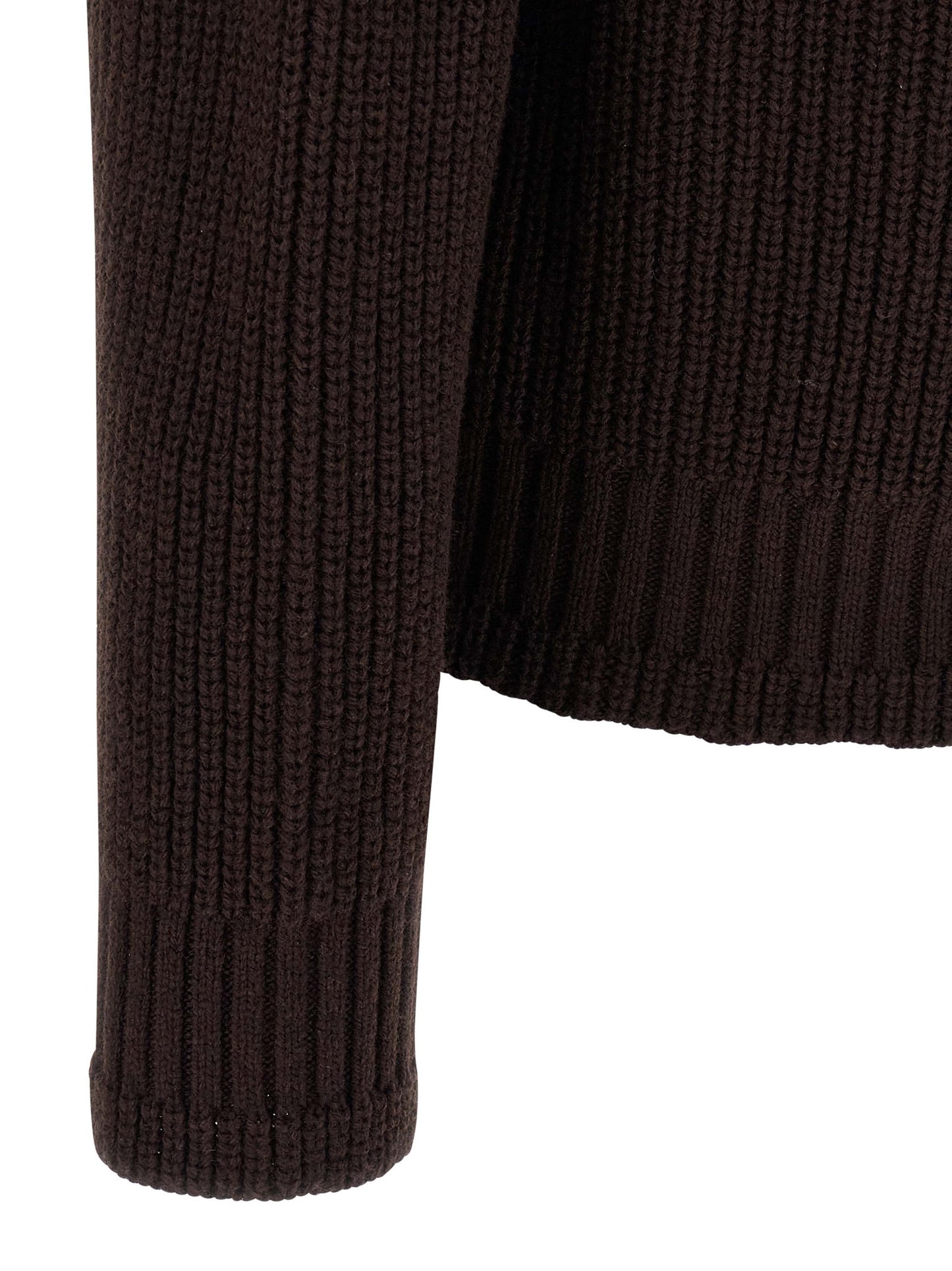Nylon insert cardigan Sweater, cardigans