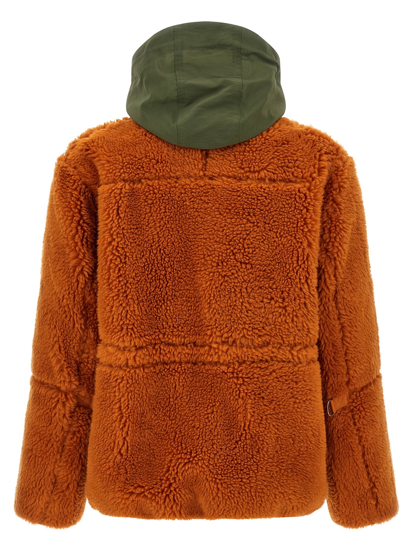 Faux shearling parka Down jacket, Parka, Casual jackets