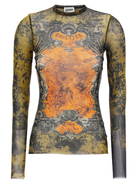 'Médaillon' top Tops
