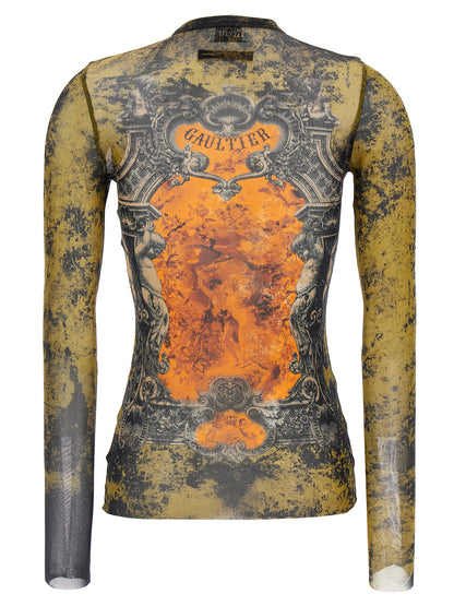 'Médaillon' top Tops