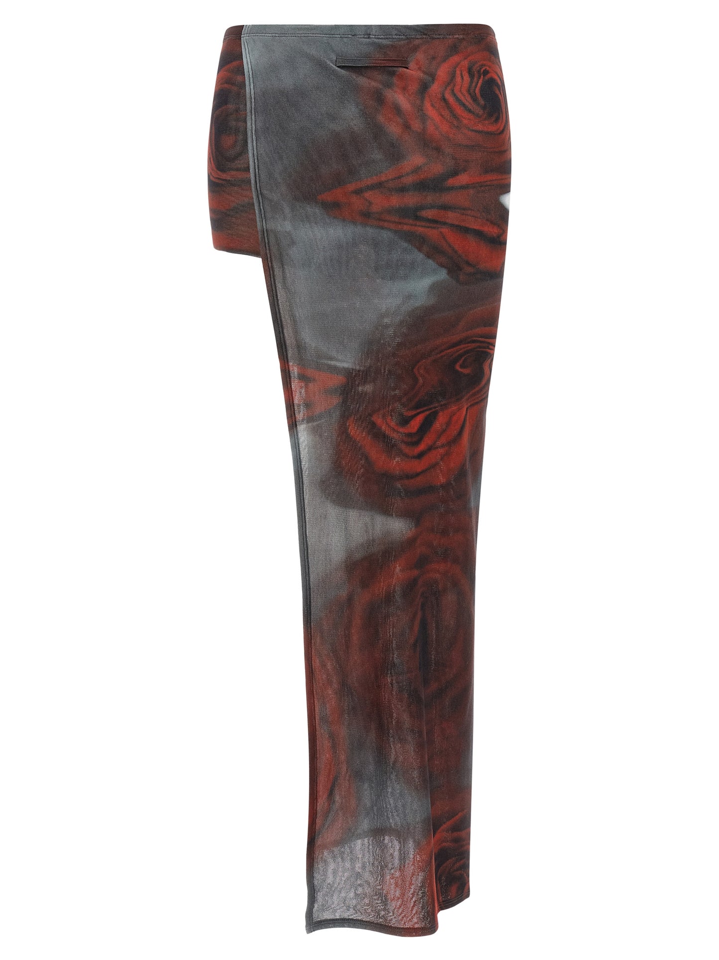 'The Red Blurry Roses' skort Bermuda, short