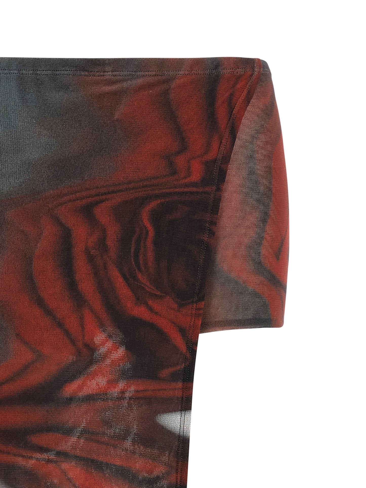 'The Red Blurry Roses' skort Bermuda, short