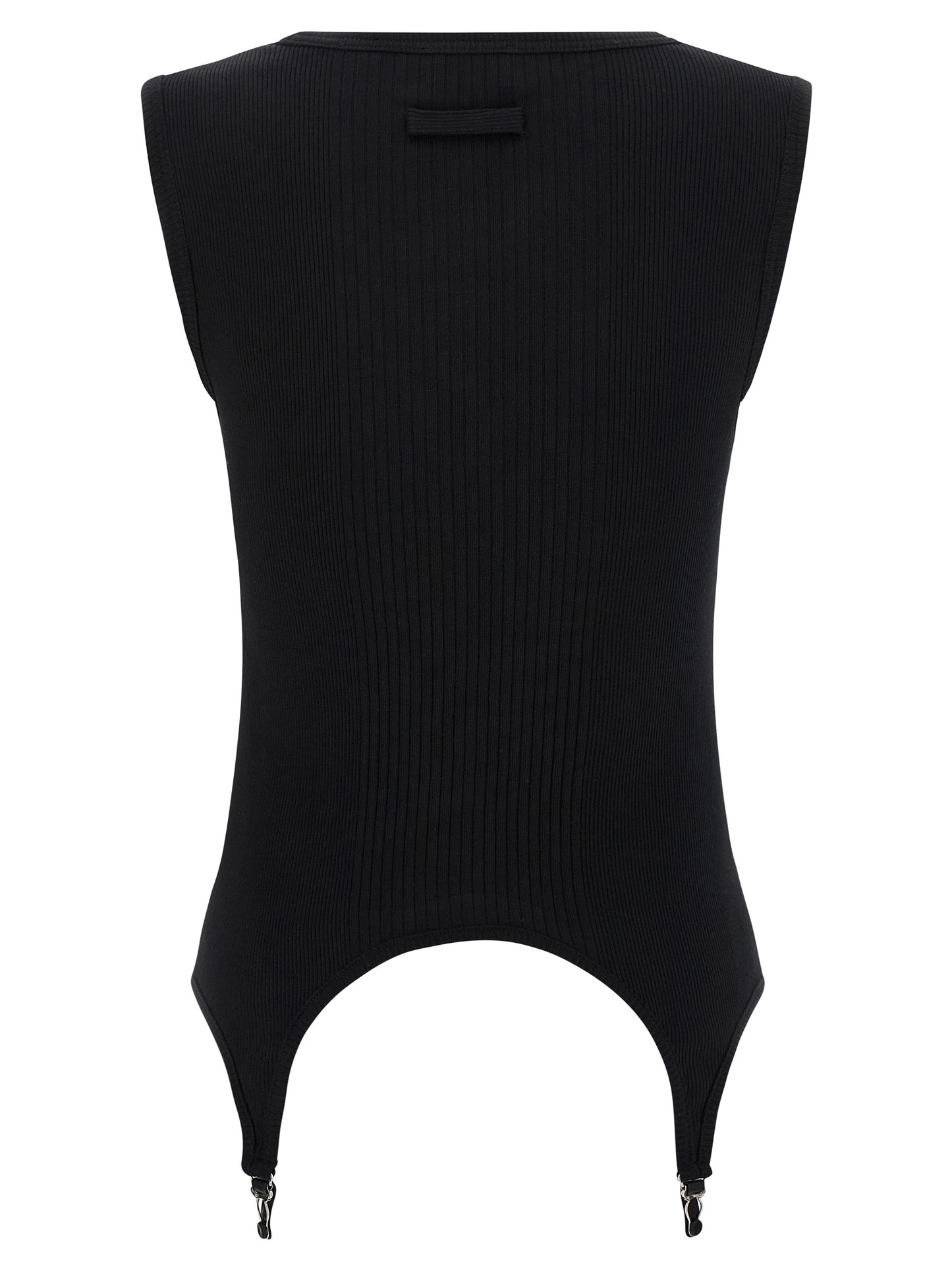 'The Black Garter' tank top Tops