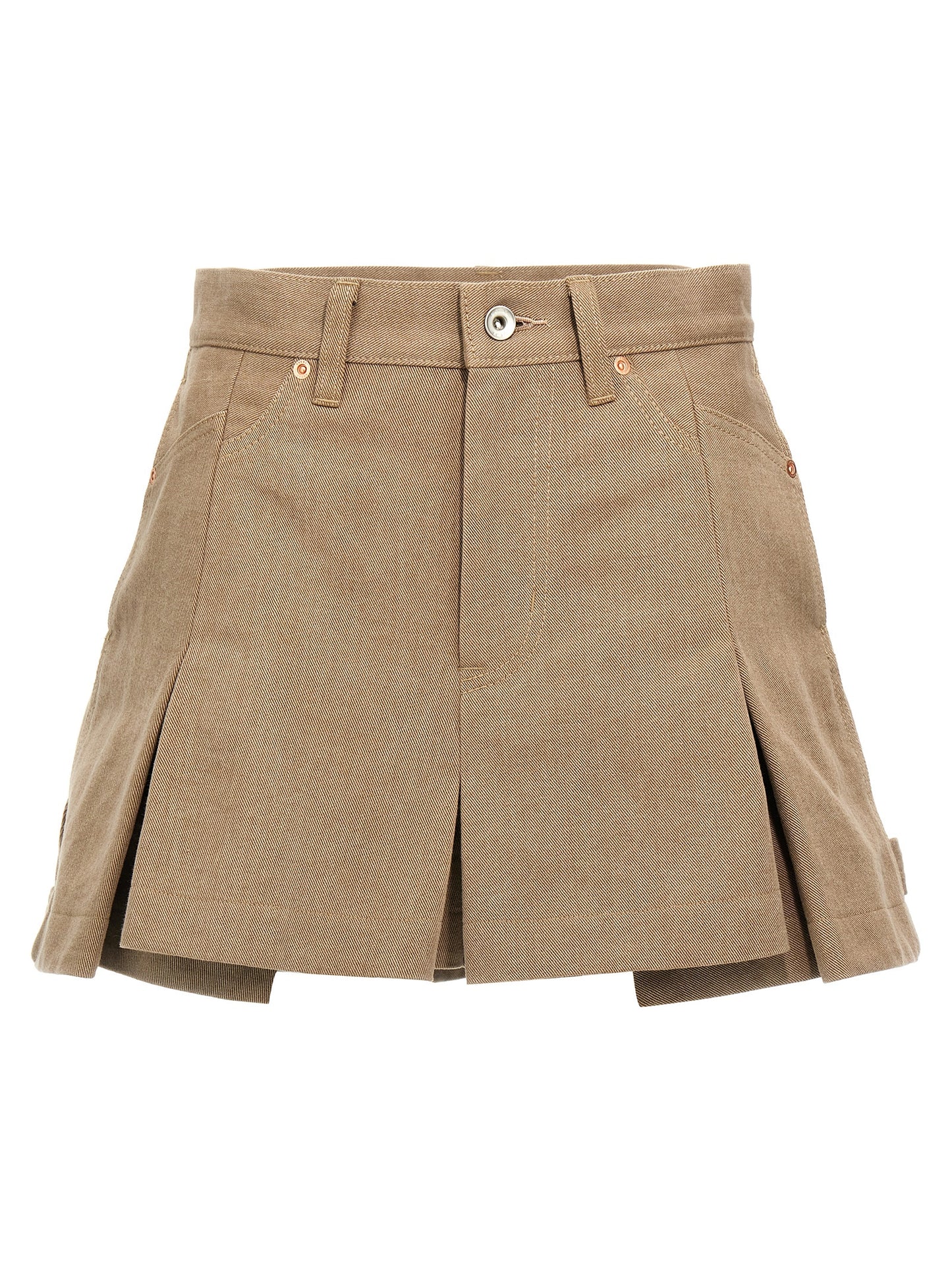 Canvas shorts Bermuda, short