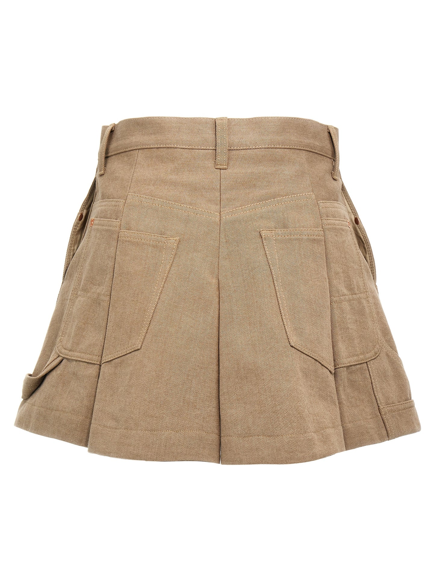Canvas shorts Bermuda, short