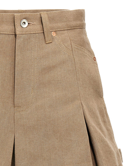Canvas shorts Bermuda, short