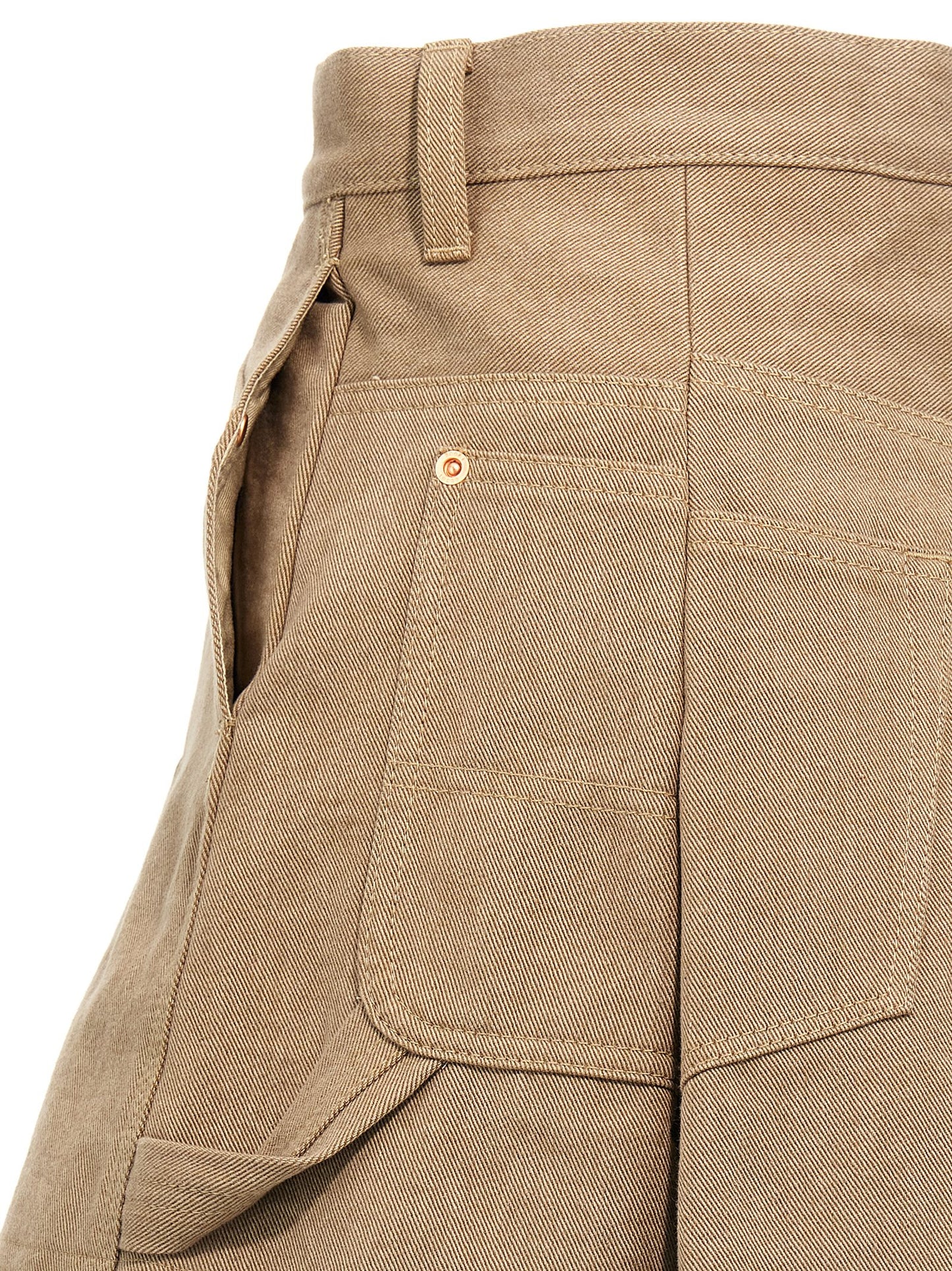Canvas shorts Bermuda, short