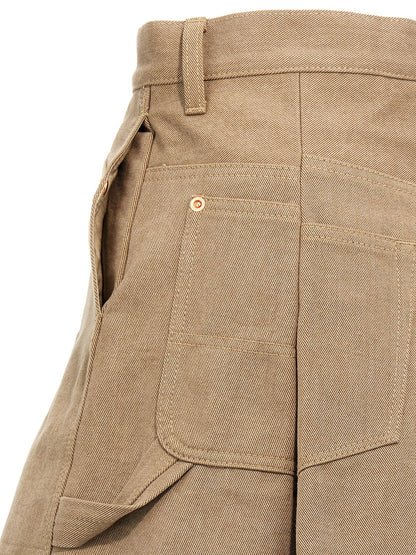 Canvas shorts Bermuda, short