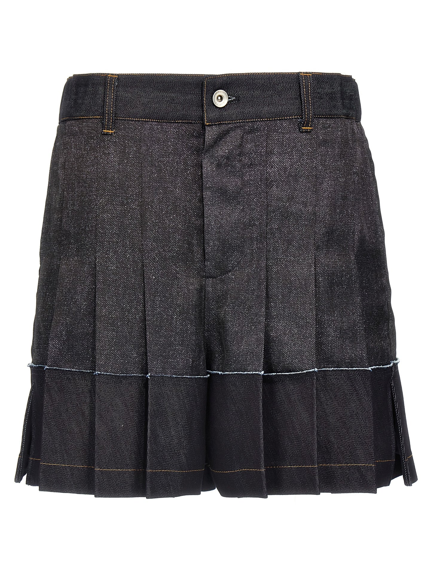 Flounced shorts Bermuda, short