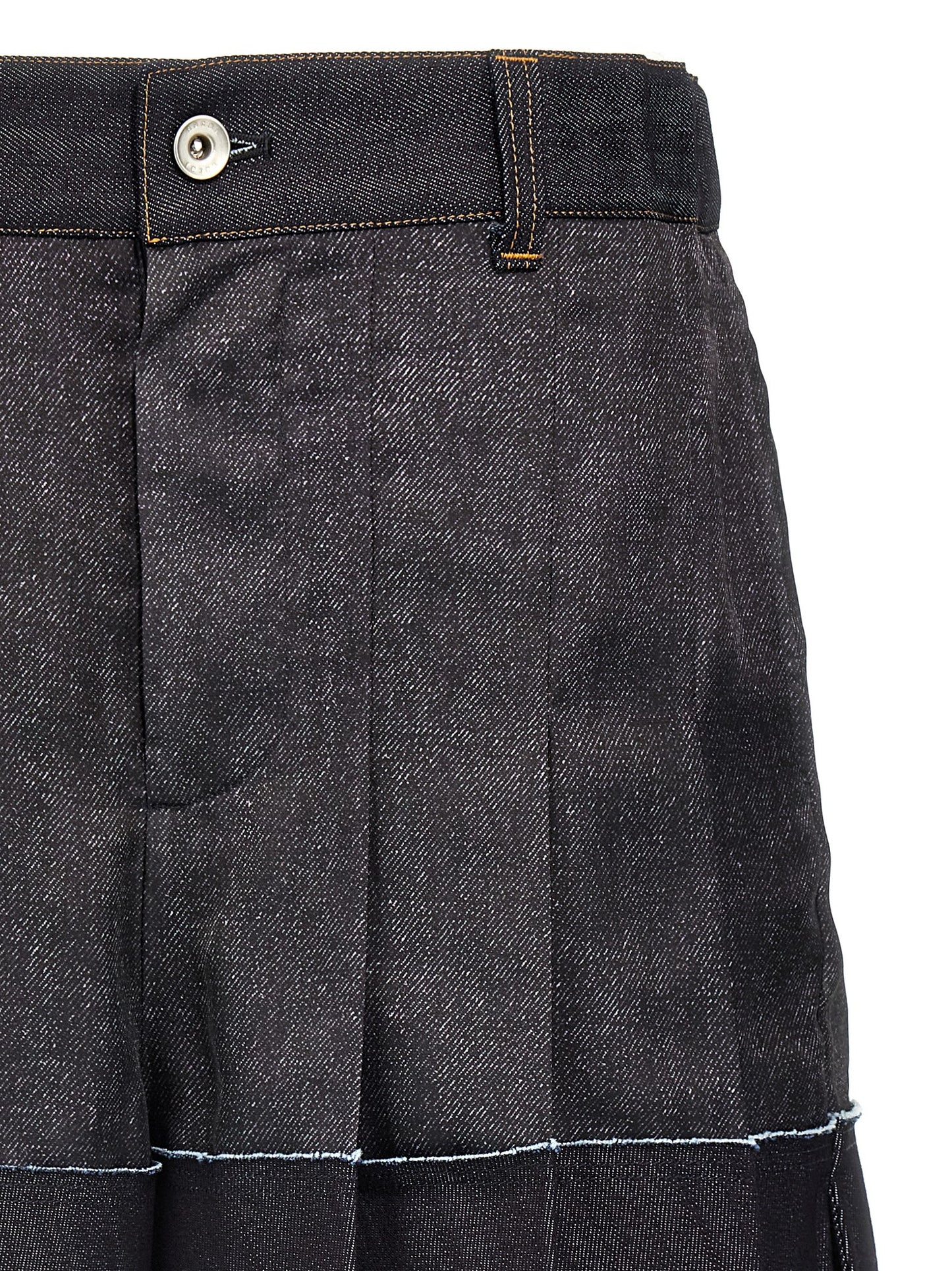 Flounced shorts Bermuda, short