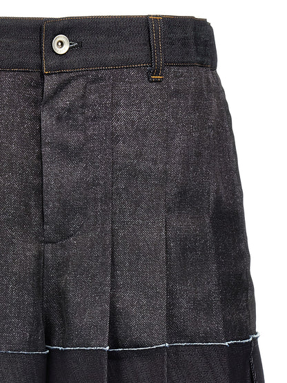 Flounced shorts Bermuda, short