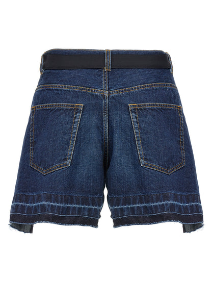 Wool insert shorts Bermuda, short