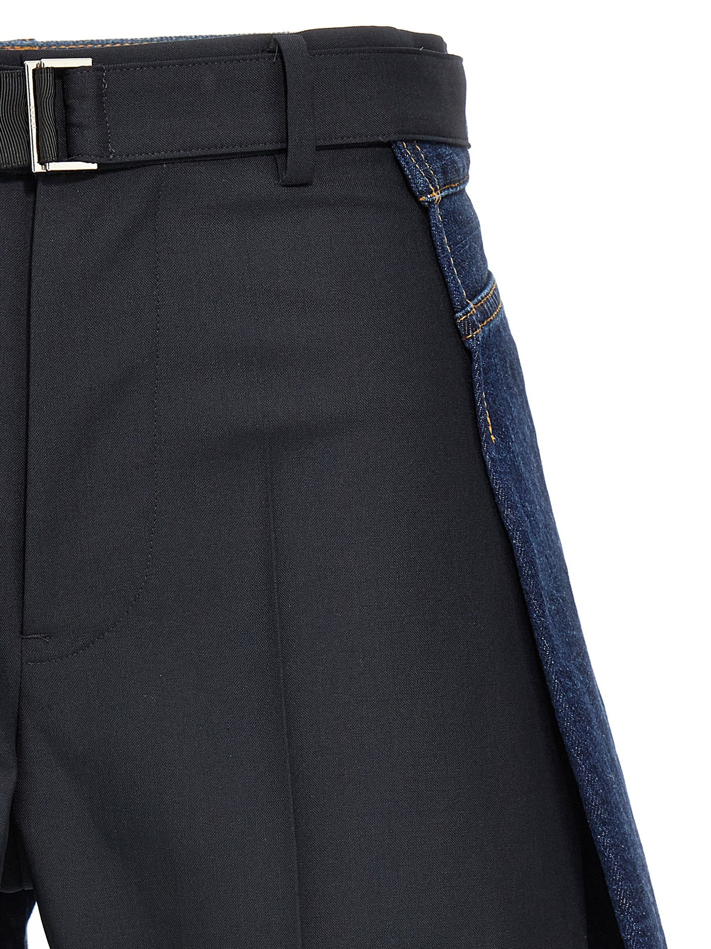 Wool insert shorts Bermuda, short