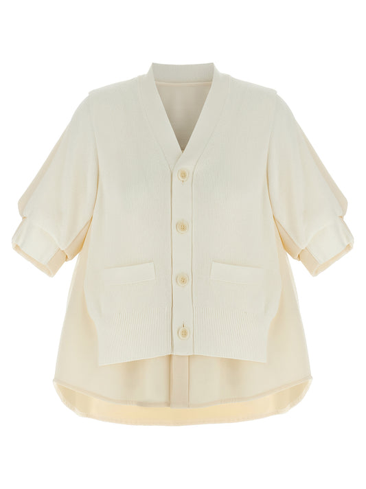 'Suiting Mix Knit' cardigan Sweater, cardigans