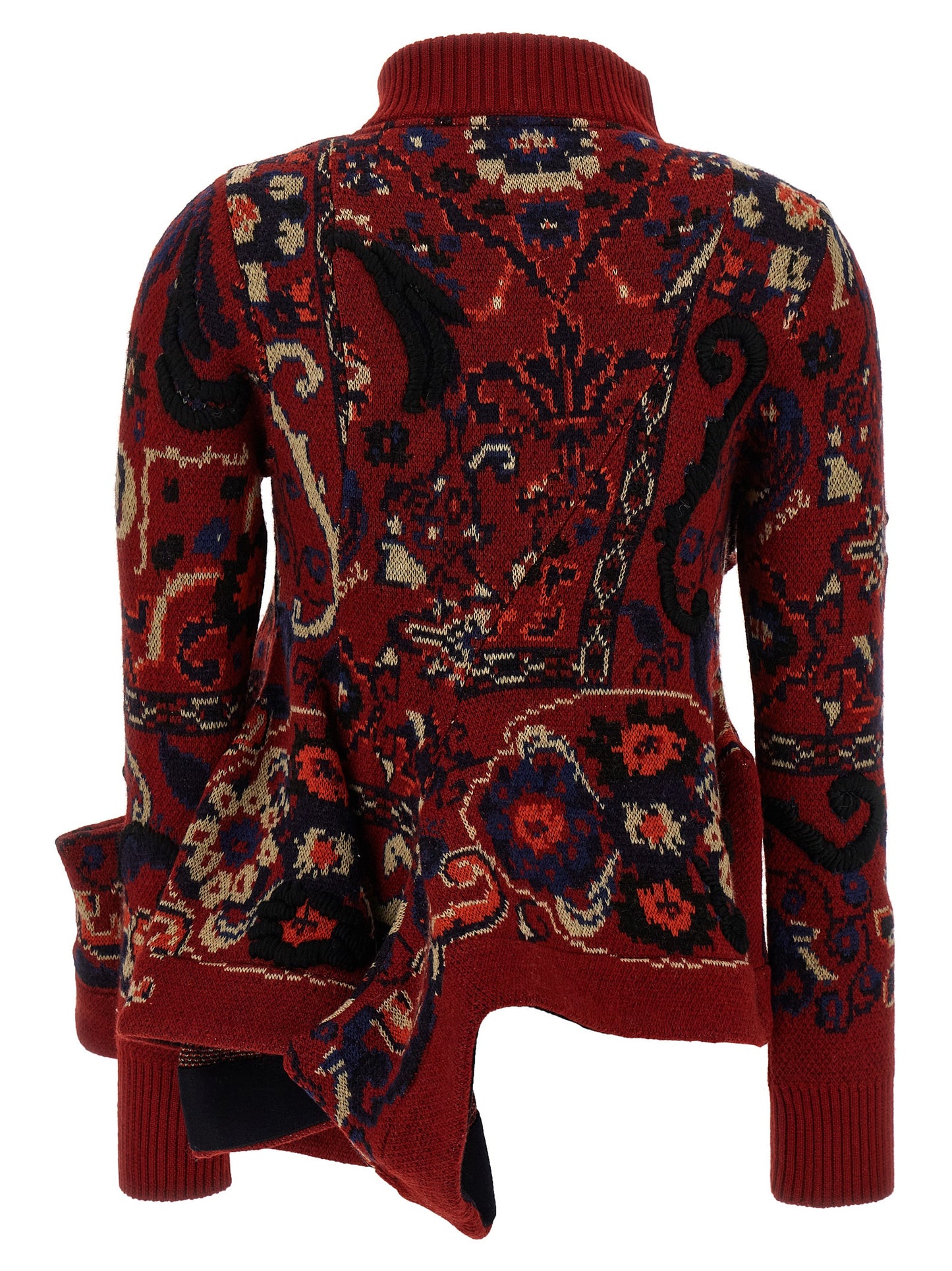 Jacquard wool cardigan Sweater, cardigans